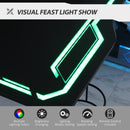 HOMCOM Gaming & Computer Desk - Black & Red