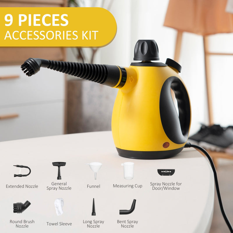 HOMCOM Handheld Steam Cleaner