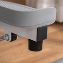 Adjustable Twist Stepper Aerobic Ab Exercise Fitness Workout Machine W/ Elastic Bands, LCD Screen, Height Adjust Handlebars For Home Gym