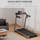 HOMCOM Folding Treadmill Electric Motorised 46cm Mat Running Machine w/ LED Display, USB Port