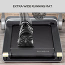 HOMCOM Folding Treadmill Electric Motorised 46cm Mat Running Machine w/ LED Display, USB Port