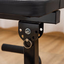 Three-In-One Squat Machine w/ Adjustable Padded Bench, Squats, Push Up, Sit Up for HOME, Office, Gym Fitness Equipment Yellow Bench