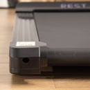 Indoor Walking Treadmill Exercise Pad Machine for Home - Black