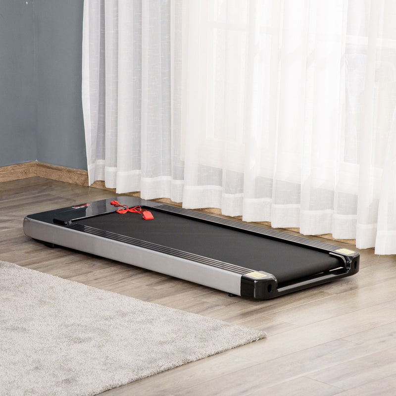 HOMCOM Electric Treadmill Walking Machine 1-6 km/h Cardio Workout for Home