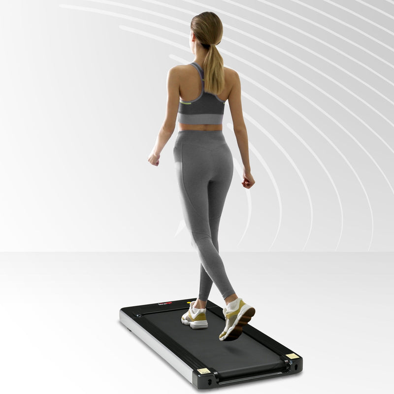 HOMCOM Electric Treadmill Walking Machine 1-6 km/h Cardio Workout for Home