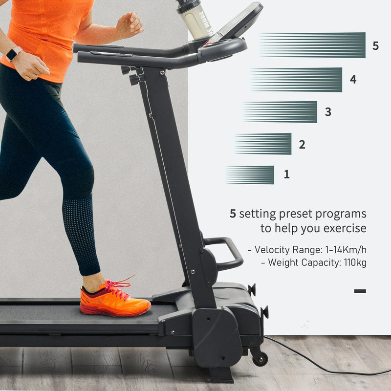 Treadmill Machine Electric Motorised Folding Running Machine MP3 & USB Player