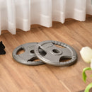 2 PCS Olympic Weight Plates Grip Plate Sets For Strength And Crossfit And Weightlifting Training, Barbell Weight Set For Home Strength, Crossfit