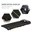 Walking Treadmill Walking Pad for Home, Office, Fitness Studio, Training Room Aerobic Exercise Machine LED Display, Black Display Home