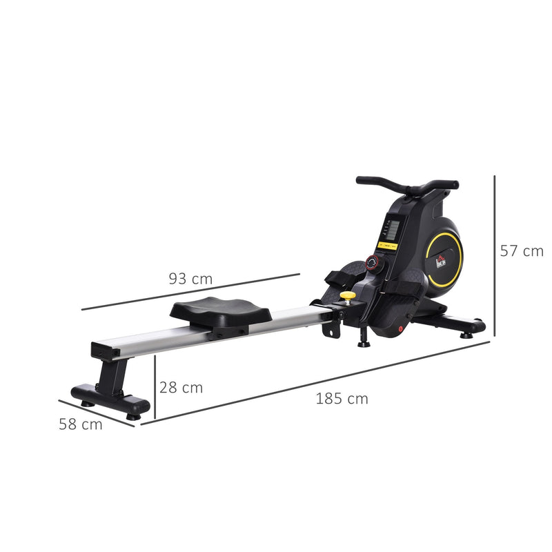 Indoor Body Health Fitness Adjustable Magnetic Rowing Machine Rower