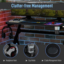 HOMCOM Gaming & Computer Desk - Black