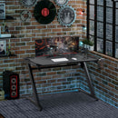 Gaming Desk Computer Writing Table with Large Workstation for Home Office, 122 x 66 x 86cm, Black Office