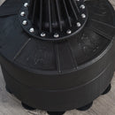 HOMCOM 155-205cm 3-IN-1 Freestanding Boxing Punch Bag Stand With Rotating Flexible Arm, Speed Ball, Water Able Base