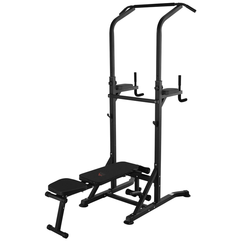 Exercise Pullup Weight Machine Power Tower with Multiple Adjustable Positions for Strengthening Many Muscles Adjustable&Folded Dip Stands Multi-Function Pull-ups Sit-ups, Fitness tools Gym Home