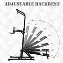 Exercise Pullup Weight Machine Power Tower with Multiple Adjustable Positions for Strengthening Many Muscles Adjustable&Folded Dip Stands Multi-Function Pull-ups Sit-ups, Fitness tools Gym Home