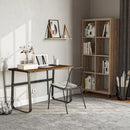 Writing Desk Workstation Center Laptop Table Industrial Design Furniture for Home Office Study Use Simple Metal Legs