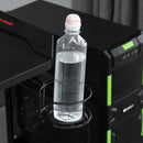 Gaming Desk Computer Writing Home Office Study Table with Cup Holder Headphone Hook and Cable Managment Holes Black 1.2m Grommet