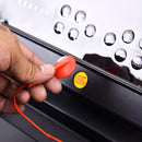 Folding Treadmill for Home Motorised Running Machine w/ LCD Display Black