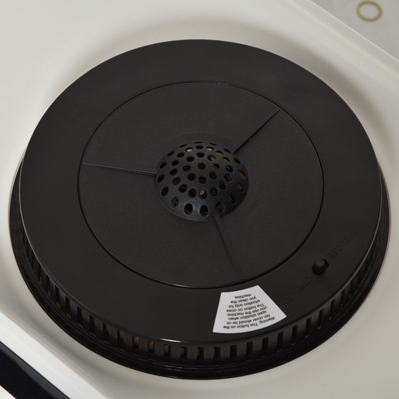 HOMCOM Food Dehydrator 5 Tier 500W - White