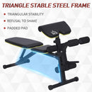 Adjustable Sit-Up Dumbbell Bench Multi-Functional Purpose Hyper Extension Bench With Adjustable Seat and Back Angle