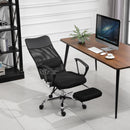 Vinsetto High Back Mesh Executive Office Chair Ergonomic Computer Desk Napping Seat, Height Adjustable, Swivel with Footrest and Lumbar Support Adjustable