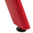 Steel Frame LED Gaming Desk Workstations for Home and Office w/ Headphone & Drink Holder Black