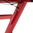 Steel Frame LED Gaming Desk Workstations for Home and Office w/ Headphone & Drink Holder Black