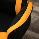Vinsetto PU Leather Upholstered Gaming Chair Yellow/Black