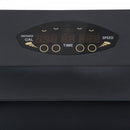 Steel Folding Motorized Home Treadmill w/ LCD Monitor-Black