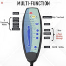 Vinsetto PU Leather 6-Point Massage Desk Chair w/ Remote Brown