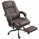 Vinsetto PU Leather 6-Point Massage Desk Chair w/ Remote Brown