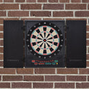 HOMCOM MDF LED Electronic Dartboard w/ 12 Darts