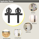 Sliding Barn Door Hardware Kit,6.6 Ft