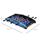 HOMCOM 2ft Indoor MDF Football Table-Top Blue