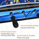 HOMCOM 2ft Indoor MDF Football Table-Top Blue