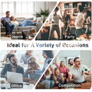 HOMCOM 2ft Indoor MDF Football Table-Top Blue