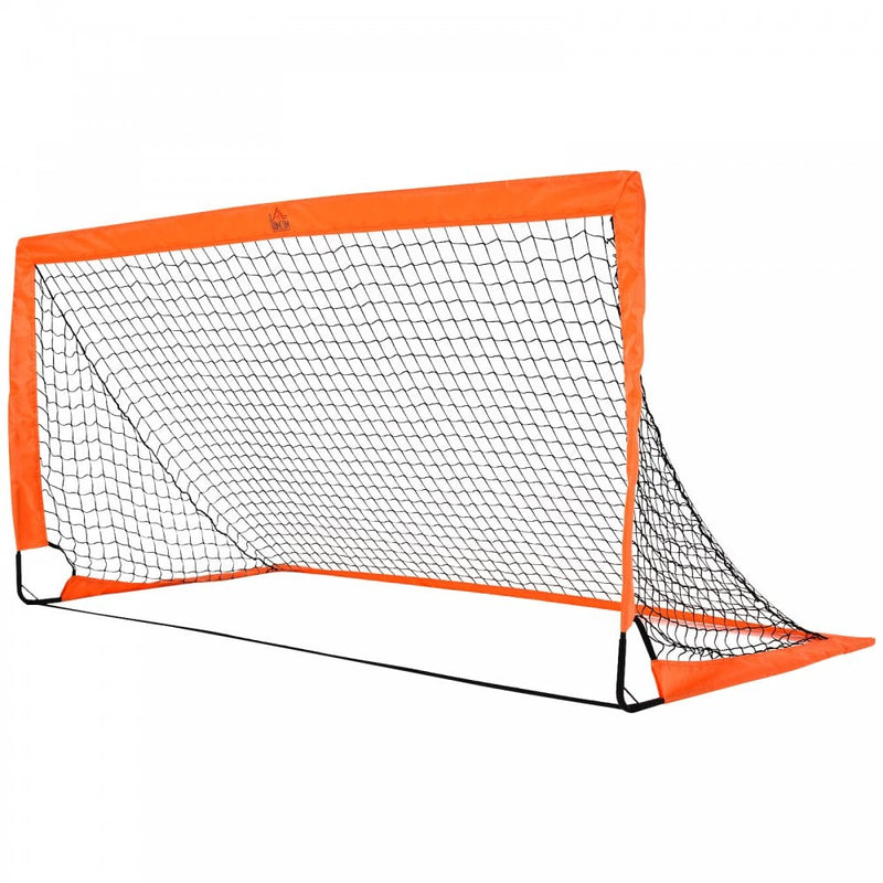 Tetoron Mesh Outdoor Folding Football Goal Orange