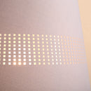 Floor Lamp with Hollow Out Fabric Shade, Chrome Base, Elegant Decoration for Bedroom, Living Room, Study, Grey Standing Bedroom Room