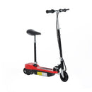 HOMCOM Kids Foldable E-Scooter W/Brake Kickstand for 7-12 Years Old -Red