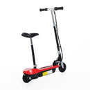 HOMCOM Kids Foldable E-Scooter W/Brake Kickstand for 7-12 Years Old -Red