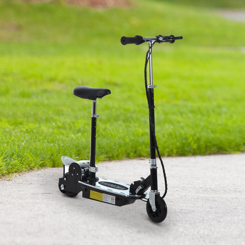 ALPINE SPIRIT Foldable E-Scooter Electric 12V Battery 120W Adjustable Ride on Outdoor Toy-Black