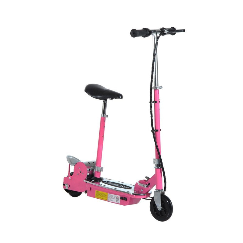 Kids Electric Ride On eScooter 120w - Pink