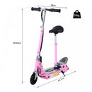 Kids Electric Ride On eScooter 120w - Pink