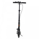 ALPINE SPIRIT Teen/Adults Aluminium Folding Kick Scooter W/ Adjustable Handlebar Black