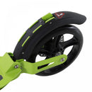 ALPINE SPIRIT Teen/Adults Aluminium Folding Kick Scooter W/ Shock Mitigation System Green