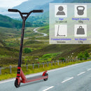 HOMCOM Stunt Scooters for Beginners Trick Stunt Scooter with Stable Performance Freestyle Kick Scooter for Teenagers 14 Years and Up Red Complete