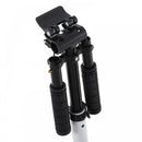 HOMCOM Teen/Adults Aluminium Folding Kick Scooter with Shock Mitigation System White