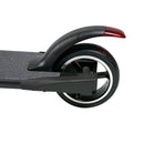 Aluminium Alloy Speed Adjustable Electric Scooter w/ Light Black