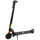 Aluminium Alloy Speed Adjustable Electric Scooter w/ Light Black