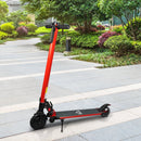 Aluminium Alloy Electric Scooter Bike Speed Adjustable for Adults w/ Light Red