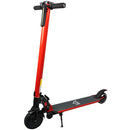 Aluminium Alloy Electric Scooter Bike Speed Adjustable for Adults w/ Light Red